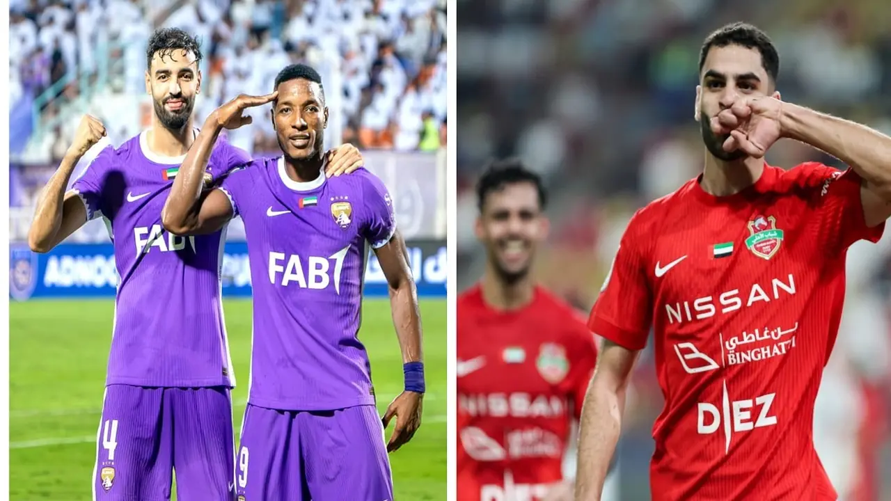 معلق مباراة العين ضد شباب الأهلي في الجولة 22 من الدوري الإماراتي